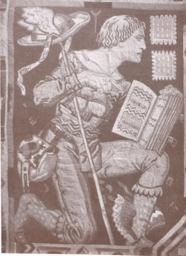 An illustration from Iulius Diez / Text von Rich. Braungart, 1920, leaf 60