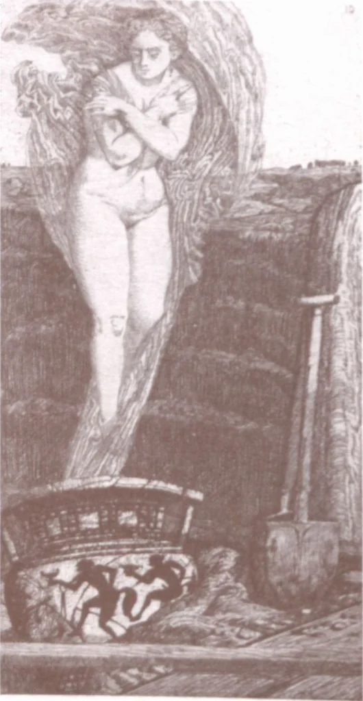 An illustration from Iulius Diez / Text von Rich. Braungart, 1920, leaf 68