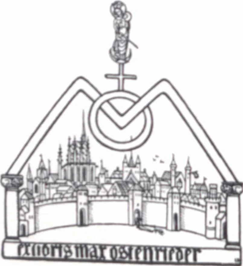 An illustration from Iulius Diez / Text von Rich. Braungart, 1920, leaf 74