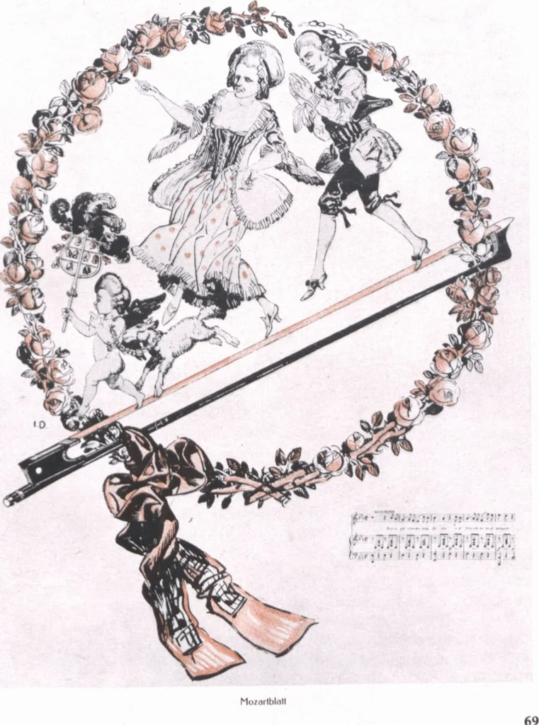 An illustration from Iulius Diez / Text von Rich. Braungart, 1920, leaf 83