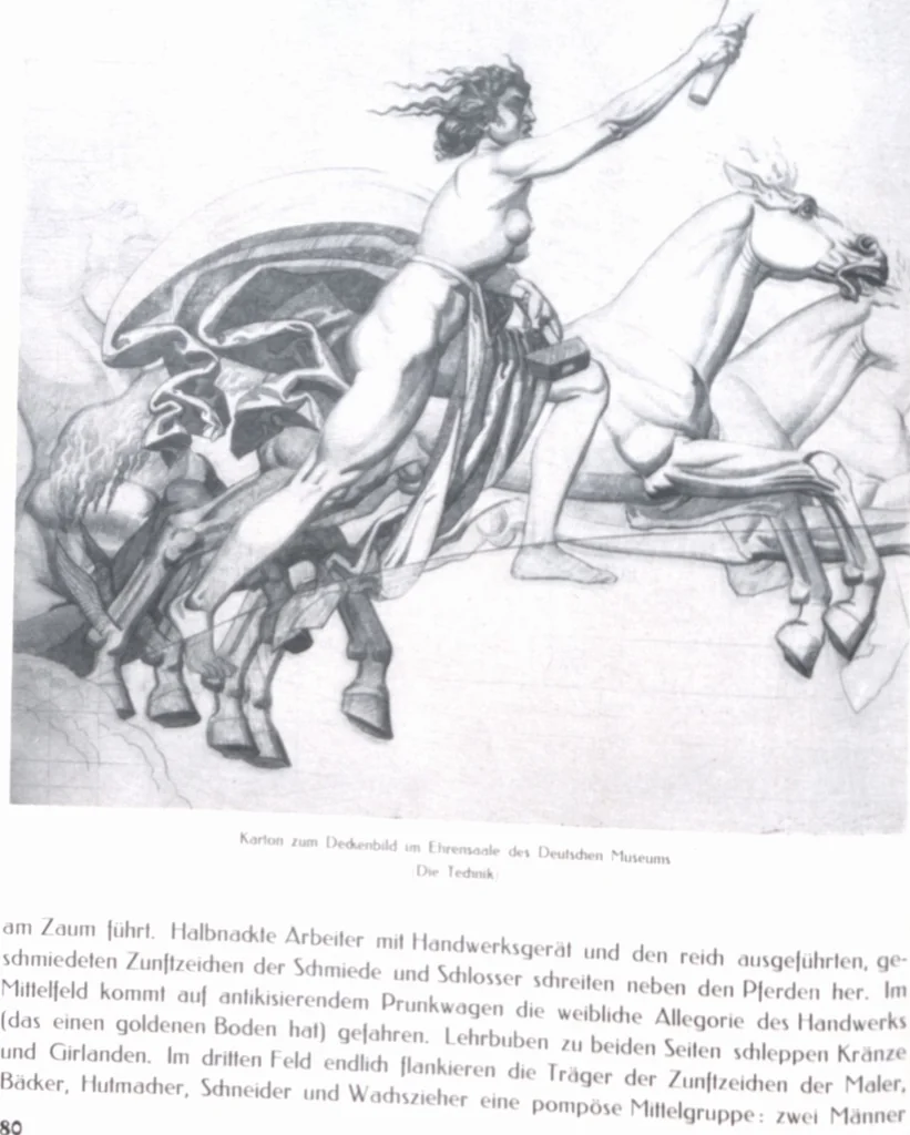 An illustration from Iulius Diez / Text von Rich. Braungart, 1920, leaf 96