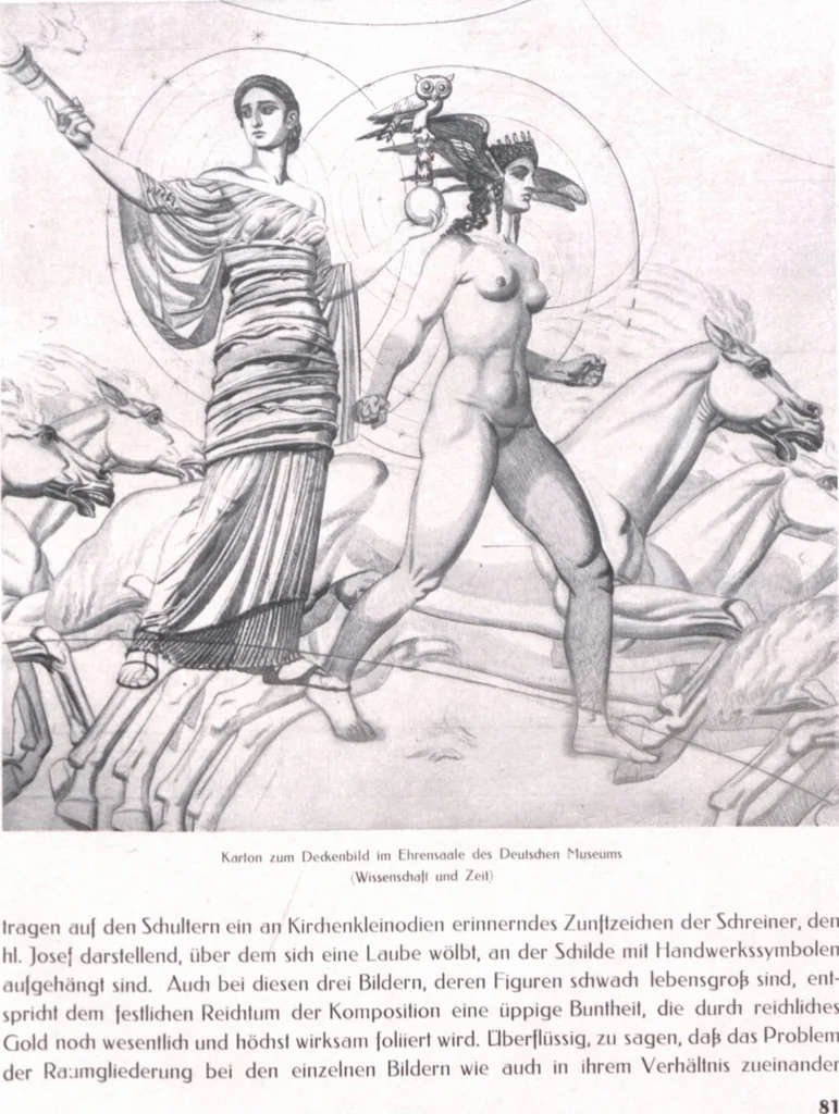 An illustration from Iulius Diez / Text von Rich. Braungart, 1920, leaf 97