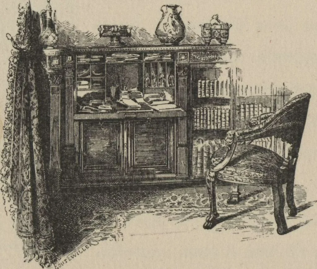 An illustration from Mr. Vanderbilt's house and collection : volume 1 / described by Edward Strahan, 1883, leaf 1
