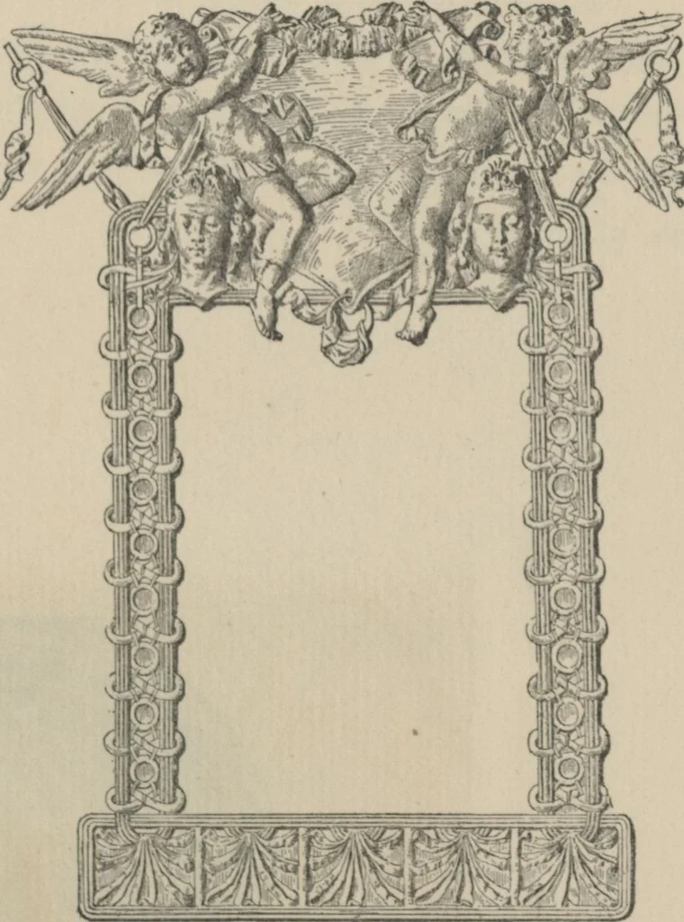 An illustration from Mr. Vanderbilt's house and collection : volume 1 / described by Edward Strahan, 1883, leaf 107
