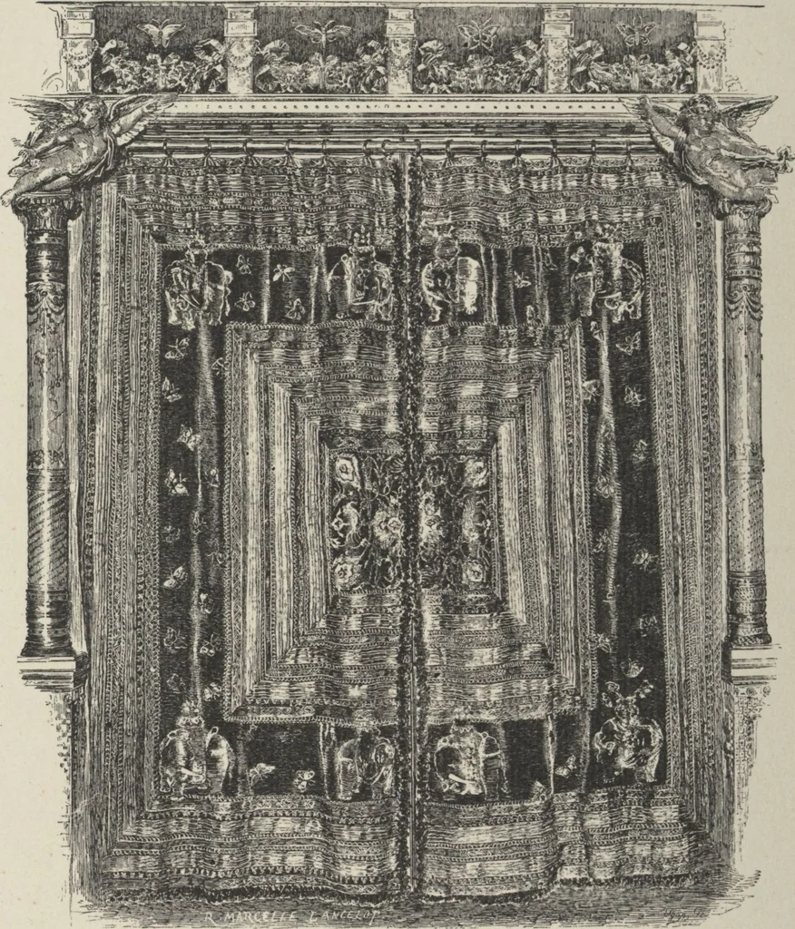 An illustration from Mr. Vanderbilt's house and collection : volume 1 / described by Edward Strahan, 1883, leaf 120