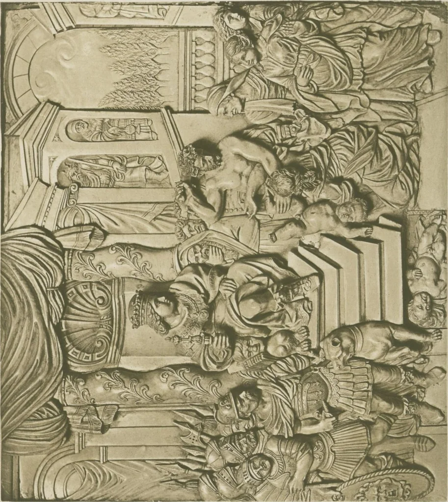 An illustration from Mr. Vanderbilt's house and collection : volume 1 / described by Edward Strahan, 1883, leaf 122