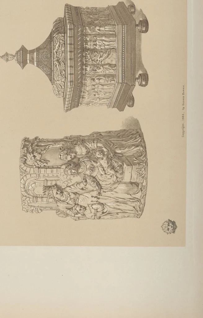 An illustration from Mr. Vanderbilt's house and collection : volume 1 / described by Edward Strahan, 1883, leaf 124