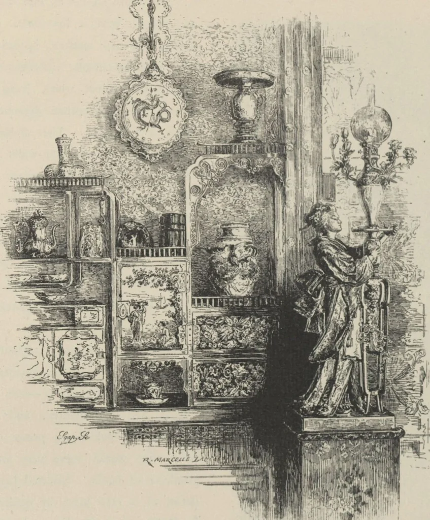 An illustration from Mr. Vanderbilt's house and collection : volume 1 / described by Edward Strahan, 1883, leaf 125