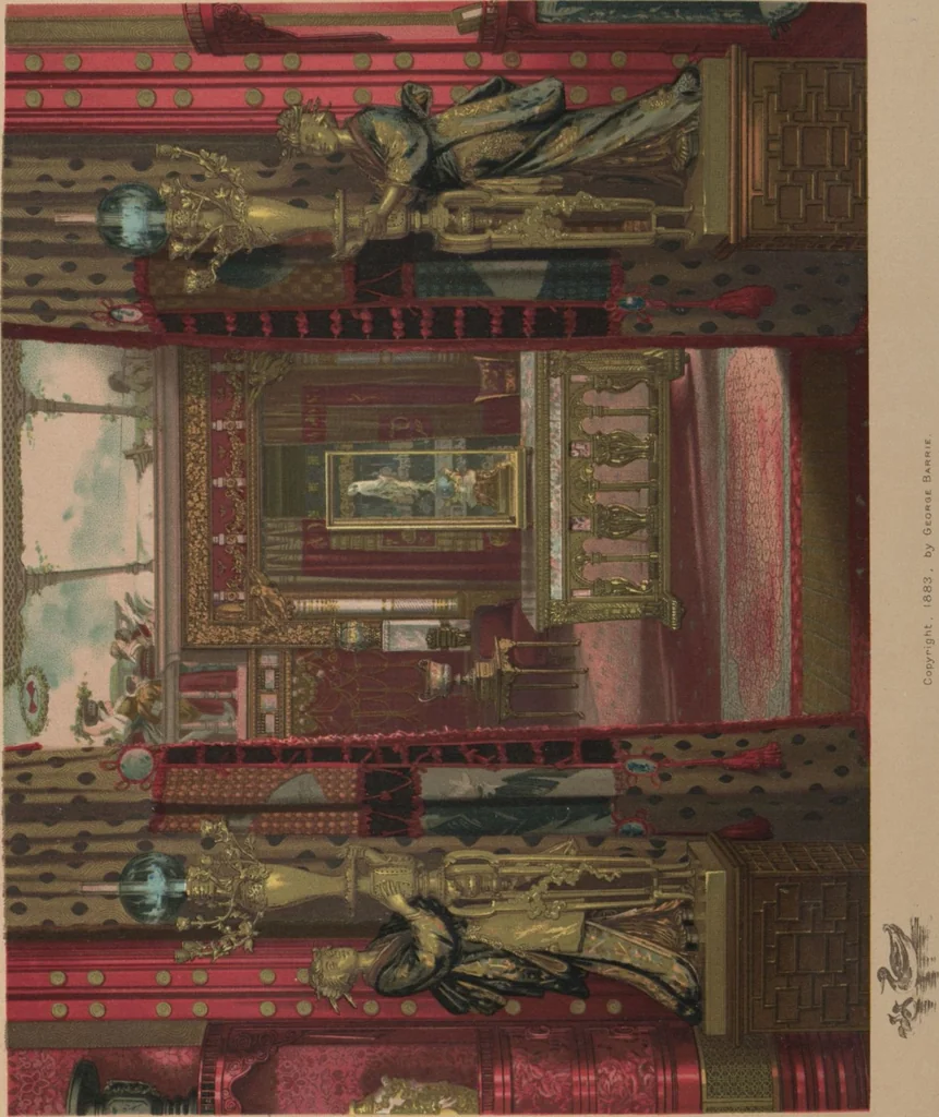 An illustration from Mr. Vanderbilt's house and collection : volume 1 / described by Edward Strahan, 1883, leaf 142