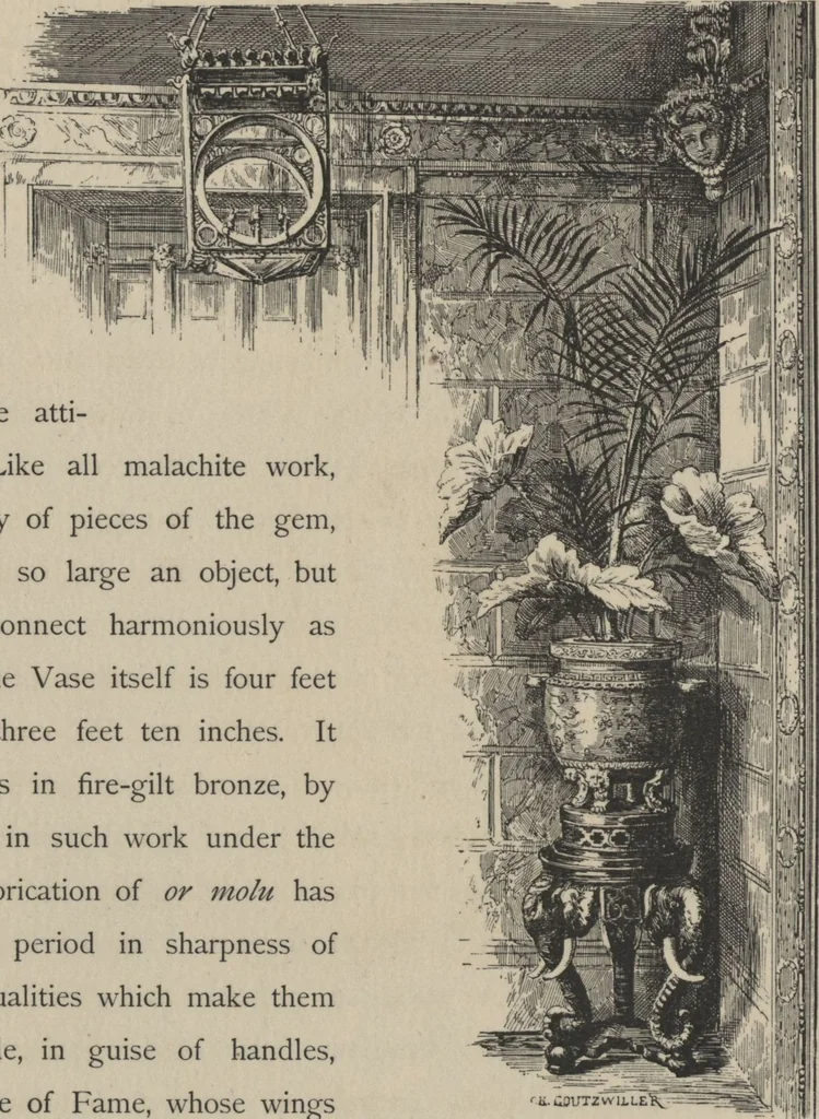 An illustration from Mr. Vanderbilt's house and collection : volume 1 / described by Edward Strahan, 1883, leaf 29