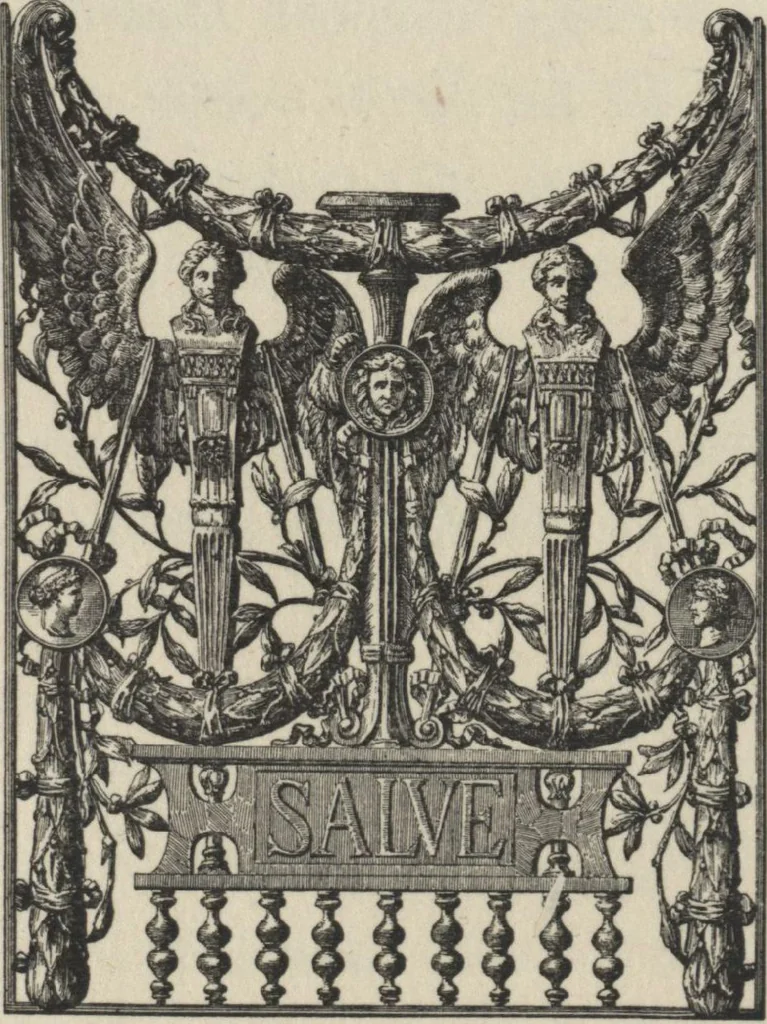 An illustration from Mr. Vanderbilt's house and collection : volume 1 / described by Edward Strahan, 1883, leaf 3