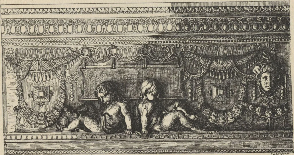 An illustration from Mr. Vanderbilt's house and collection : volume 1 / described by Edward Strahan, 1883, leaf 41