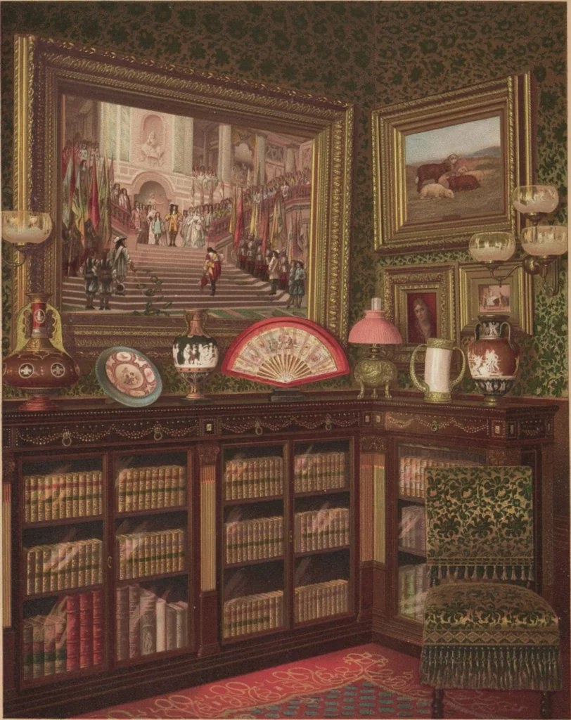 An illustration from Mr. Vanderbilt's house and collection : volume 1 / described by Edward Strahan, 1883, leaf 58