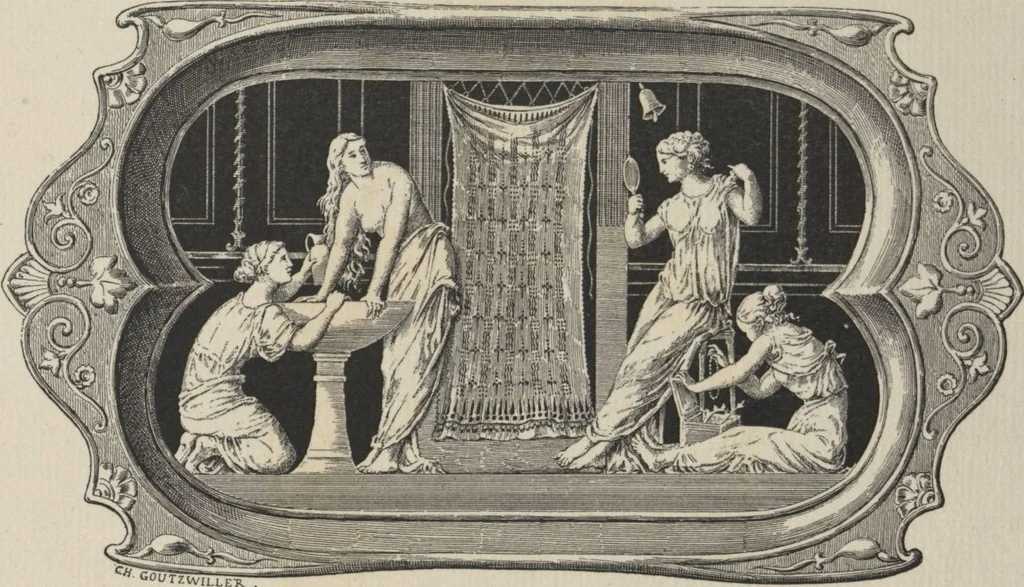 An illustration from Mr. Vanderbilt's house and collection : volume 1 / described by Edward Strahan, 1883, leaf 68