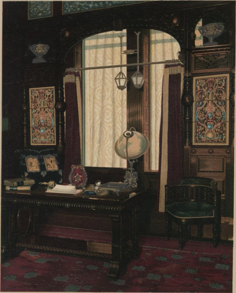 An illustration from Mr. Vanderbilt's house and collection : volume 1 / described by Edward Strahan, 1883, leaf 72
