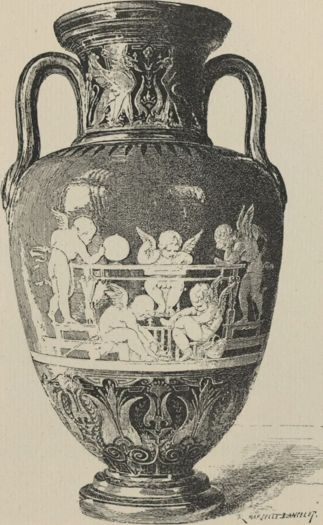 An illustration from Mr. Vanderbilt's house and collection : volume 1 / described by Edward Strahan, 1883, leaf 73