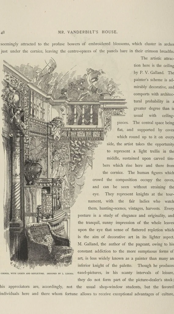 An illustration from Mr. Vanderbilt's house and collection : volume 1 / described by Edward Strahan, 1883, leaf 84