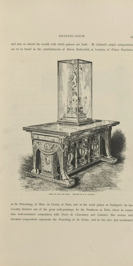 An illustration from Mr. Vanderbilt's house and collection : volume 1 / described by Edward Strahan, 1883, leaf 89