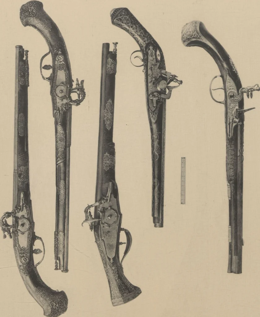 An illustration from Auswahl von kunstgewerblichen Gegenständen aus der retrospectiven Ausstellung der allgemeinen Landes- und Jubiläums-Ausstellung in Prag 1891, 1892, leaf 164