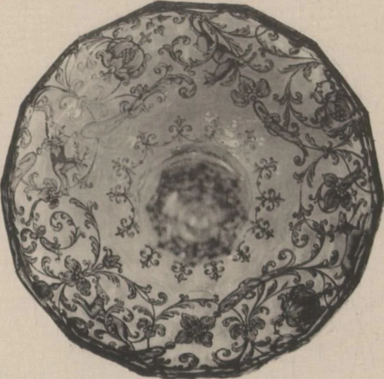 An illustration from Auswahl von kunstgewerblichen Gegenständen aus der retrospectiven Ausstellung der allgemeinen Landes- und Jubiläums-Ausstellung in Prag 1891, 1892, leaf 192