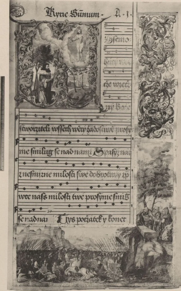 An illustration from Auswahl von kunstgewerblichen Gegenständen aus der retrospectiven Ausstellung der allgemeinen Landes- und Jubiläums-Ausstellung in Prag 1891, 1892, leaf 70