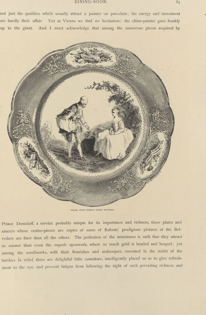 An illustration from Mr. Vanderbilt's house and collection : volume 2 / described by Edward Strahan, 1883, leaf 23
