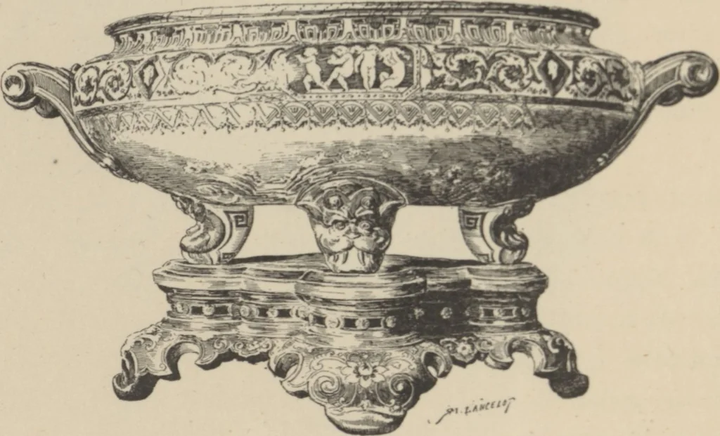 An illustration from Mr. Vanderbilt's house and collection : volume 2 / described by Edward Strahan, 1883, leaf 40