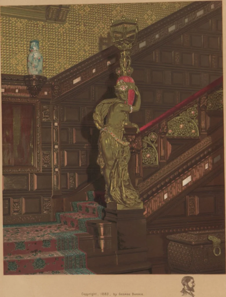 An illustration from Mr. Vanderbilt's house and collection : volume 2 / described by Edward Strahan, 1883, leaf 44