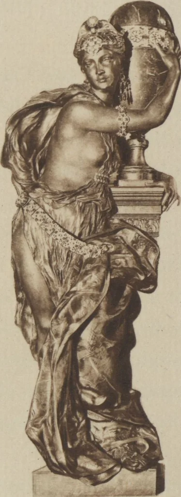 An illustration from Mr. Vanderbilt's house and collection : volume 2 / described by Edward Strahan, 1883, leaf 45