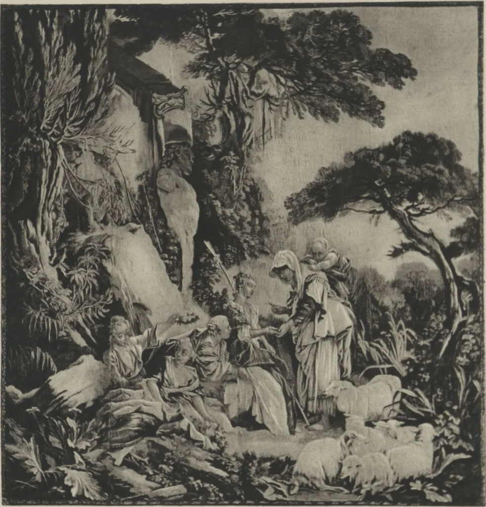 An illustration from Mr. Vanderbilt's house and collection : volume 2 / described by Edward Strahan, 1883, leaf 54