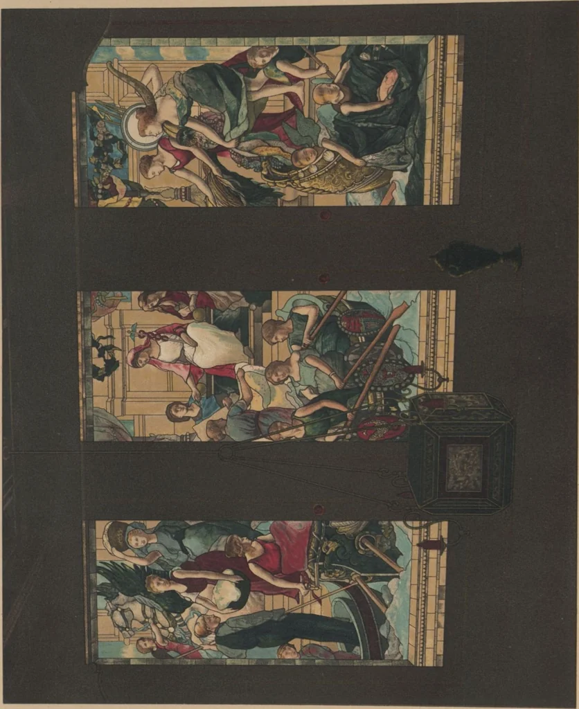 An illustration from Mr. Vanderbilt's house and collection : volume 2 / described by Edward Strahan, 1883, leaf 60