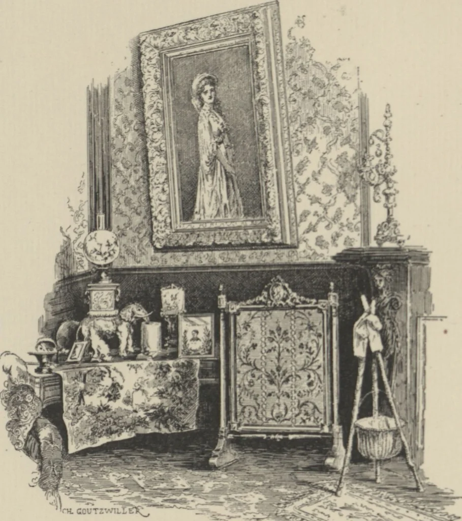 An illustration from Mr. Vanderbilt's house and collection : volume 2 / described by Edward Strahan, 1883, leaf 72