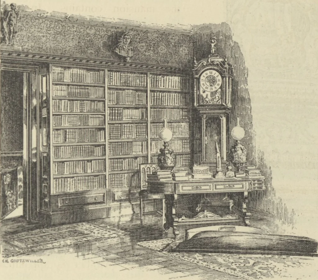 An illustration from Mr. Vanderbilt's house and collection : volume 2 / described by Edward Strahan, 1883, leaf 75