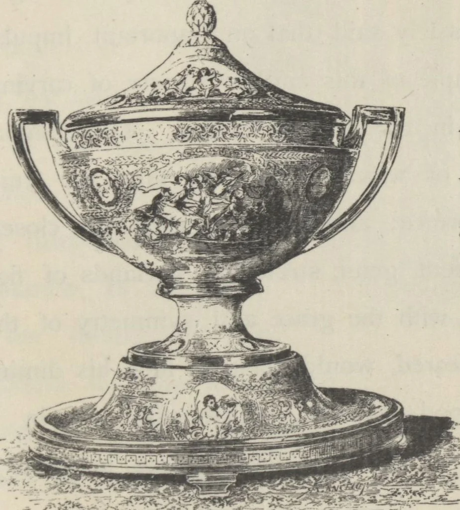 An illustration from Mr. Vanderbilt's house and collection : volume 2 / described by Edward Strahan, 1883, leaf 9
