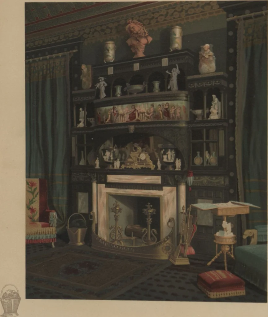 An illustration from Mr. Vanderbilt's house and collection : volume 2 / described by Edward Strahan, 1883, leaf 92