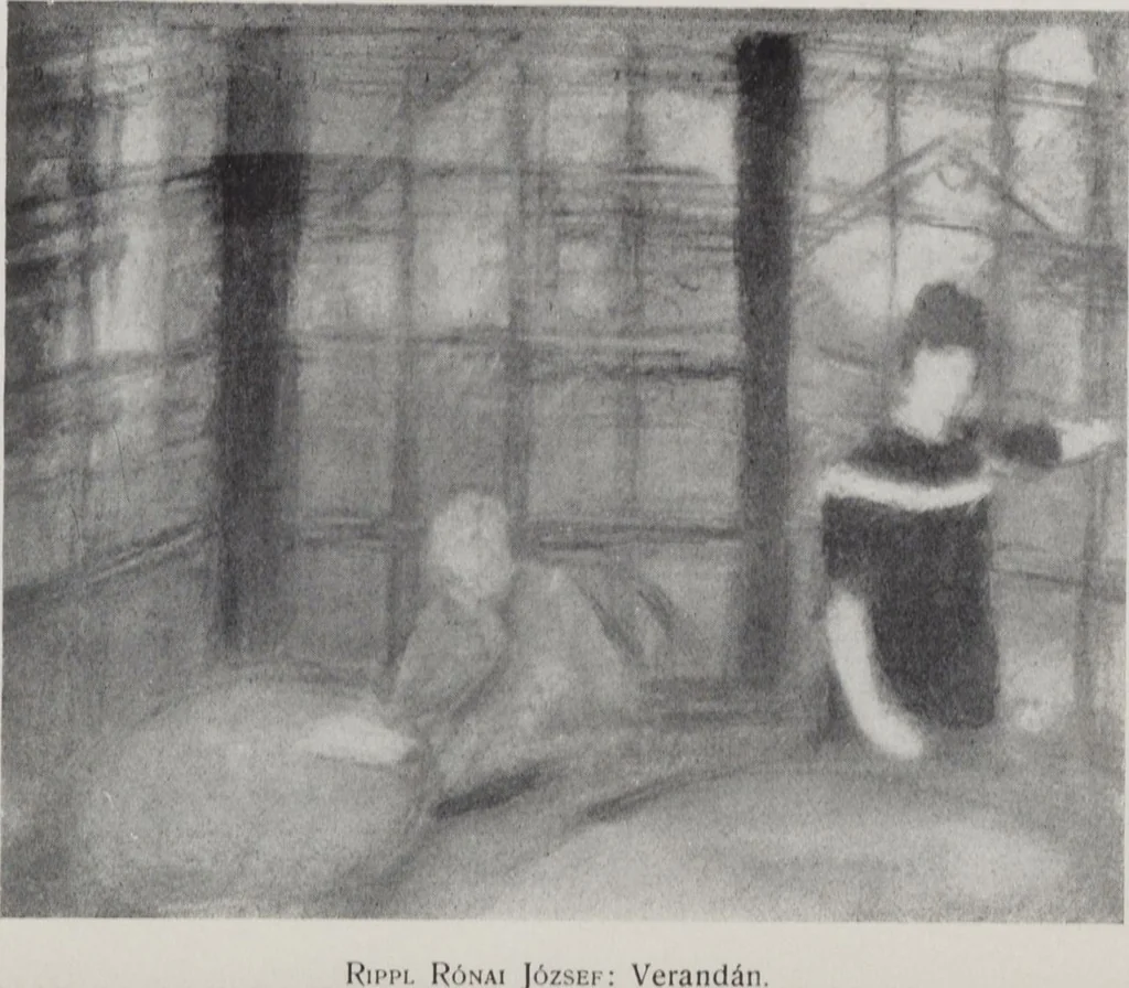 An illustration from Képes tárgymutató : a József Főherceg és Auguszta Főhercegasszony ő fenségeik védősége alatt álló sárosi mũvészi sorsjáték kiállításáról / szerkesztette, Lesskó János biz. titkár., 1915, leaf 102