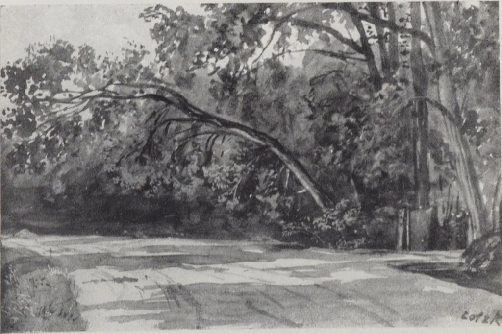 An illustration from Képes tárgymutató : a József Főherceg és Auguszta Főhercegasszony ő fenségeik védősége alatt álló sárosi mũvészi sorsjáték kiállításáról / szerkesztette, Lesskó János biz. titkár., 1915, leaf 54