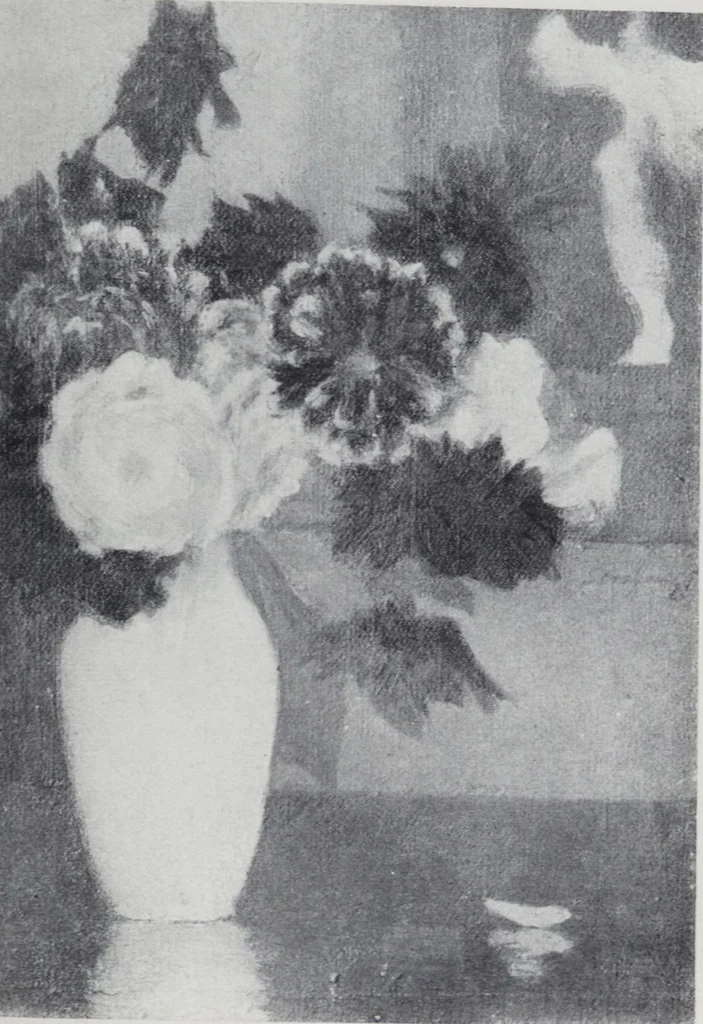 An illustration from Képes tárgymutató : a József Főherceg és Auguszta Főhercegasszony ő fenségeik védősége alatt álló sárosi mũvészi sorsjáték kiállításáról / szerkesztette, Lesskó János biz. titkár., 1915, leaf 57