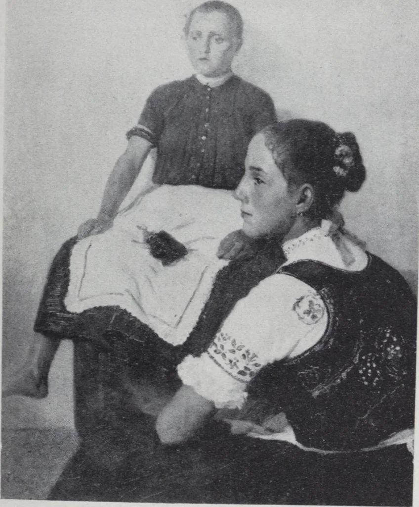 An illustration from Képes tárgymutató : a József Főherceg és Auguszta Főhercegasszony ő fenségeik védősége alatt álló sárosi mũvészi sorsjáték kiállításáról / szerkesztette, Lesskó János biz. titkár., 1915, leaf 65