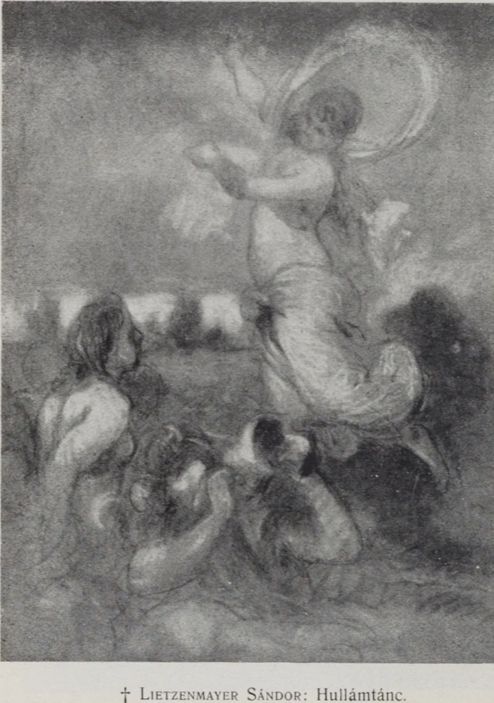 An illustration from Képes tárgymutató : a József Főherceg és Auguszta Főhercegasszony ő fenségeik védősége alatt álló sárosi mũvészi sorsjáték kiállításáról / szerkesztette, Lesskó János biz. titkár., 1915, leaf 68
