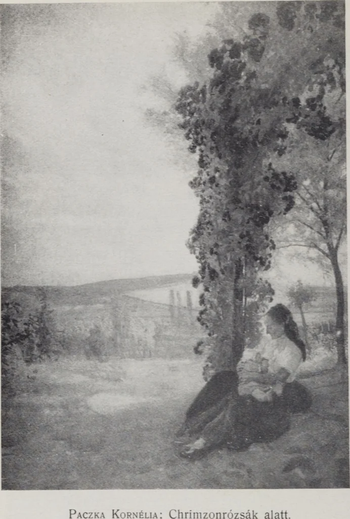 An illustration from Képes tárgymutató : a József Főherceg és Auguszta Főhercegasszony ő fenségeik védősége alatt álló sárosi mũvészi sorsjáték kiállításáról / szerkesztette, Lesskó János biz. titkár., 1915, leaf 70