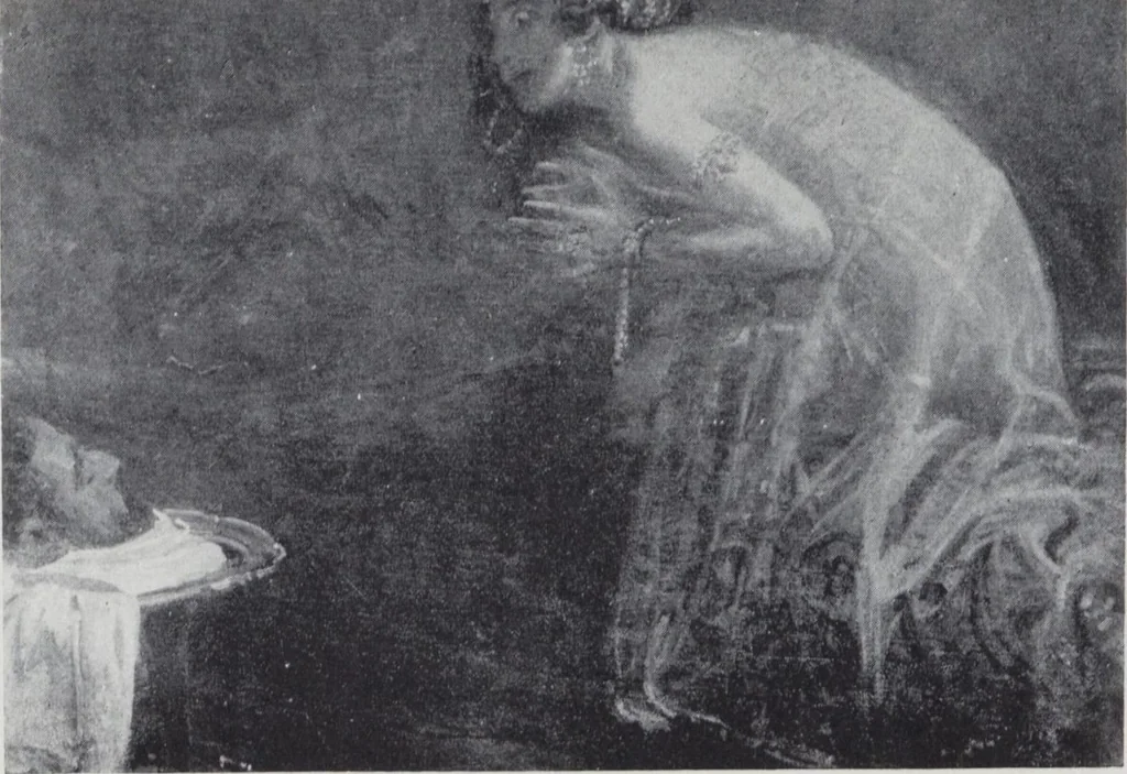 An illustration from Képes tárgymutató : a József Főherceg és Auguszta Főhercegasszony ő fenségeik védősége alatt álló sárosi mũvészi sorsjáték kiállításáról / szerkesztette, Lesskó János biz. titkár., 1915, leaf 75