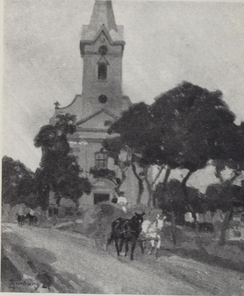 An illustration from Képes tárgymutató : a József Főherceg és Auguszta Főhercegasszony ő fenségeik védősége alatt álló sárosi mũvészi sorsjáték kiállításáról / szerkesztette, Lesskó János biz. titkár., 1915, leaf 78