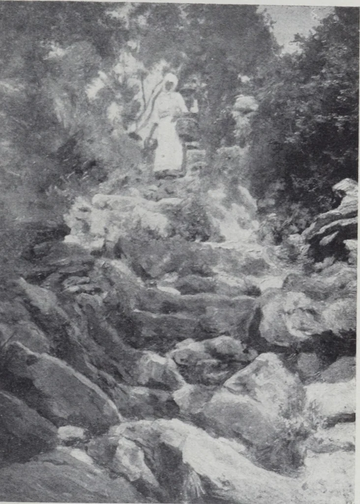 An illustration from Képes tárgymutató : a József Főherceg és Auguszta Főhercegasszony ő fenségeik védősége alatt álló sárosi mũvészi sorsjáték kiállításáról / szerkesztette, Lesskó János biz. titkár., 1915, leaf 79