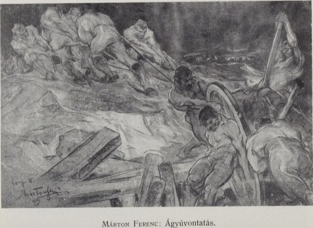 An illustration from Képes tárgymutató : a József Főherceg és Auguszta Főhercegasszony ő fenségeik védősége alatt álló sárosi mũvészi sorsjáték kiállításáról / szerkesztette, Lesskó János biz. titkár., 1915, leaf 80