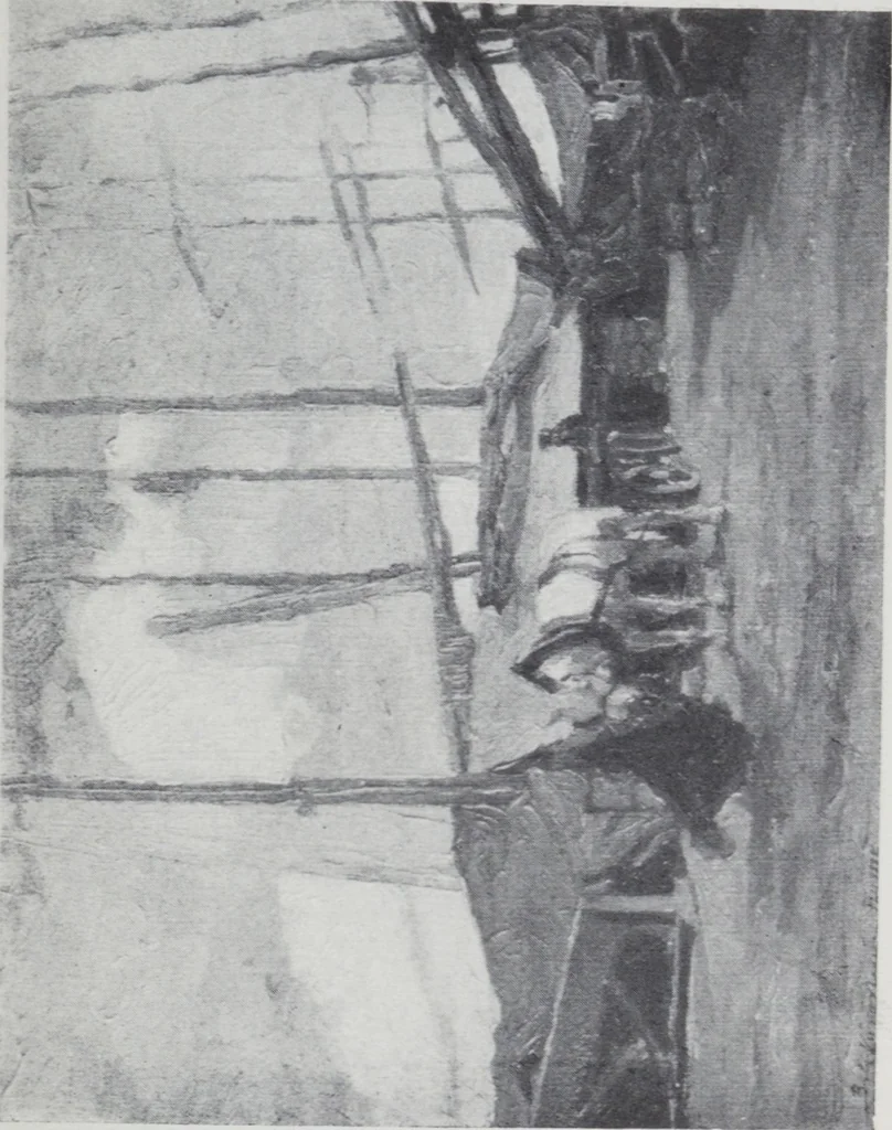 An illustration from Képes tárgymutató : a József Főherceg és Auguszta Főhercegasszony ő fenségeik védősége alatt álló sárosi mũvészi sorsjáték kiállításáról / szerkesztette, Lesskó János biz. titkár., 1915, leaf 81