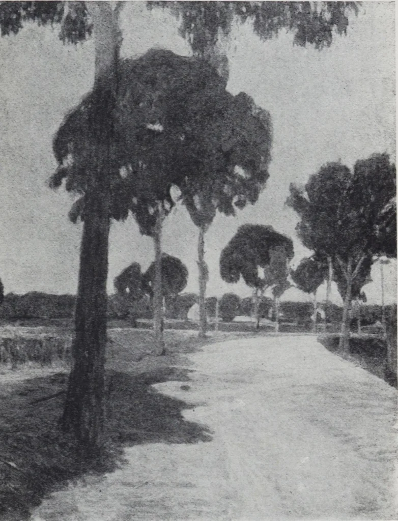 An illustration from Képes tárgymutató : a József Főherceg és Auguszta Főhercegasszony ő fenségeik védősége alatt álló sárosi mũvészi sorsjáték kiállításáról / szerkesztette, Lesskó János biz. titkár., 1915, leaf 91