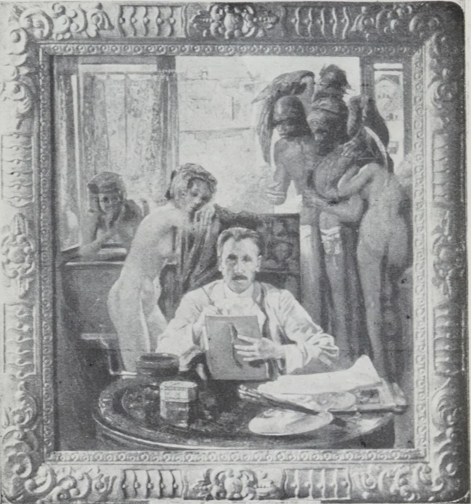 An illustration from Tornai Gyula : gyűjteményes kiállitásának : katalogusa, 1917, leaf 7