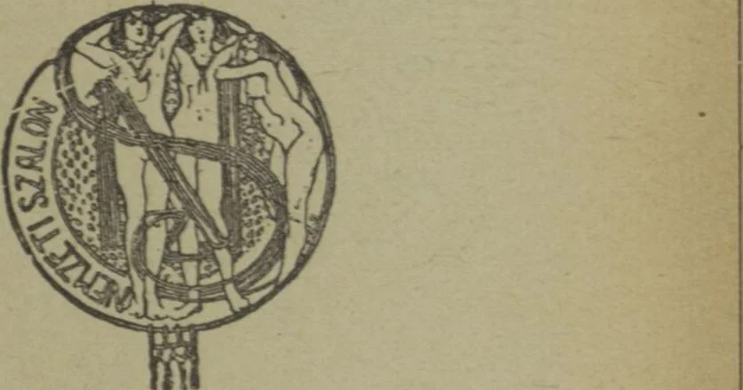 An illustration from A Nemzeti Szalon tavaszi tárlatának : katalogusa / [Áldor János László, Bay Alajos, Buday István ... et al], 1921, leaf 1