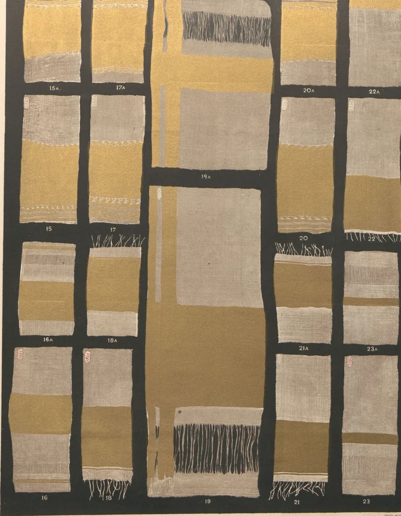An illustration from Collection of specimens and illustrations of the textile manufactures of India. Second series, 0001-0064 / prepared under the direction of J. Forbes Watson, 1873, leaf 12